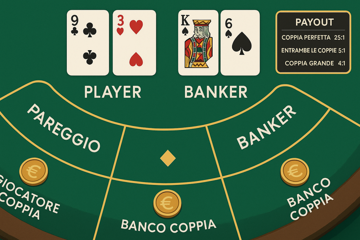 Side bet nel baccarat: scommesse alternative che possono fare la differenza